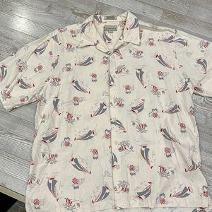 Cutter & Buck vintage Hawaiian shirt Size Large